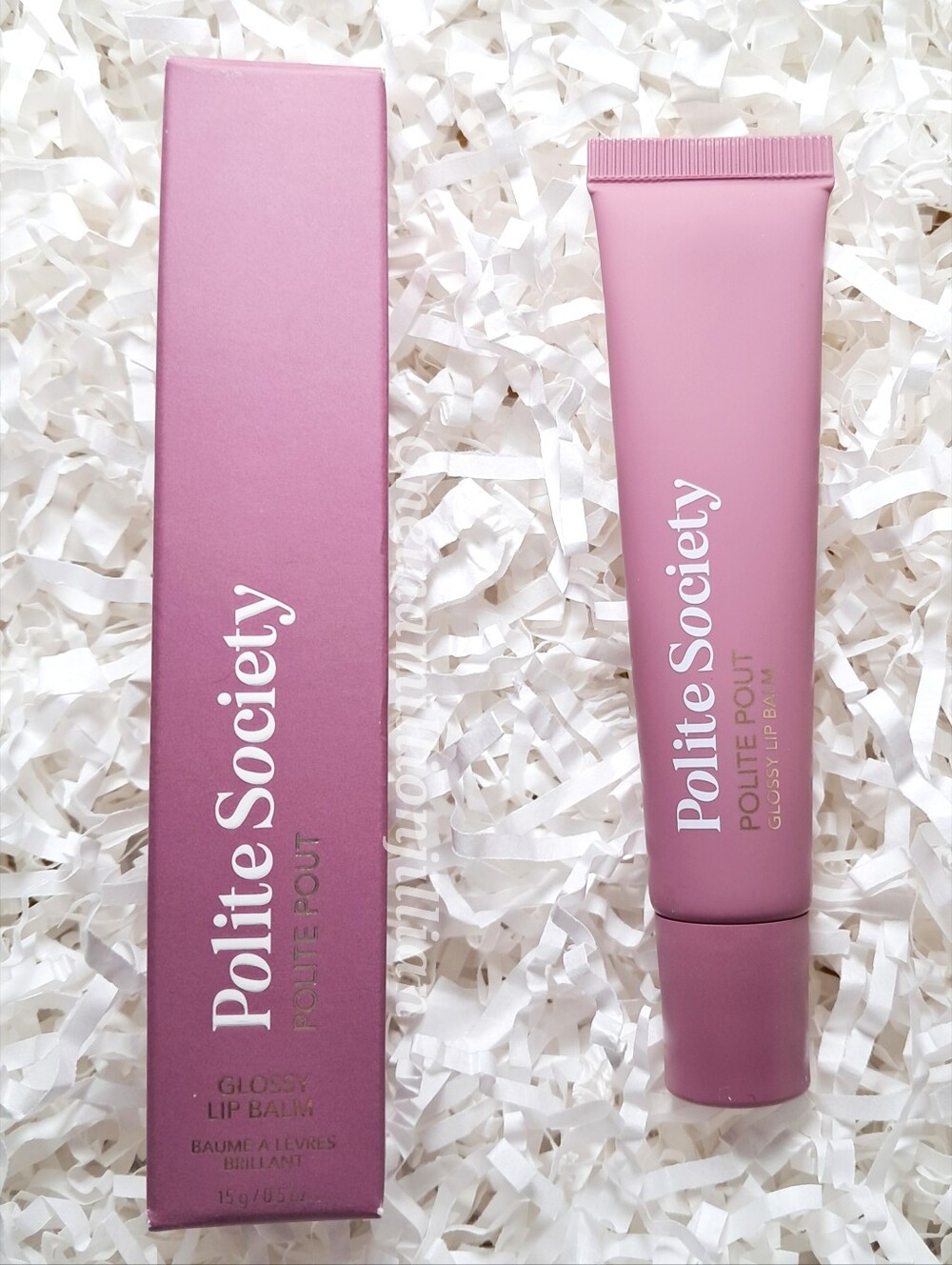 Polite Society Polite Pout Glossy Lip Balm - Bumbleberry